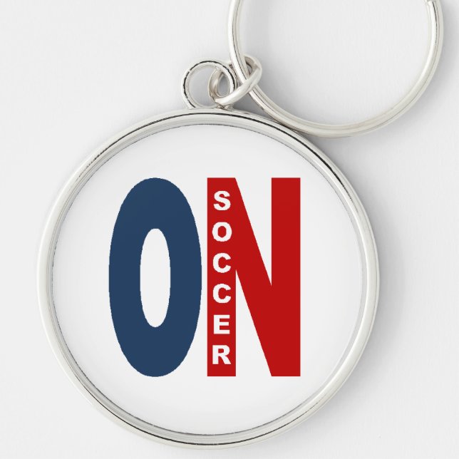 Chaveiro Porte clé rond Premium ONTARIO SOCCER (Frente)
