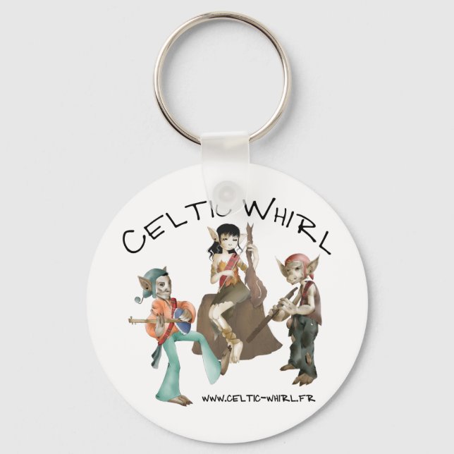 Chaveiro Porte clef Celtic Whirl (Frente)