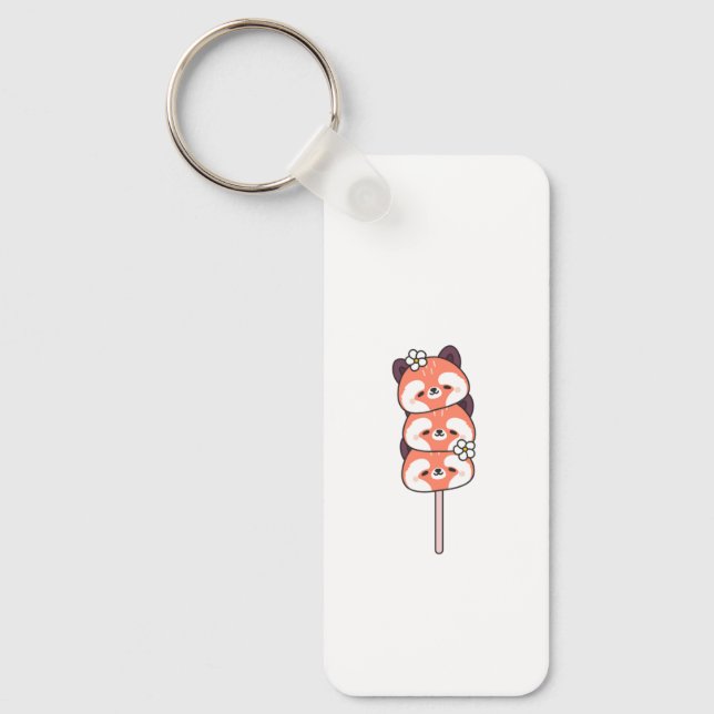 Chaveiro Porte-clés Panda – Design Adorable et Élégant (Frente)