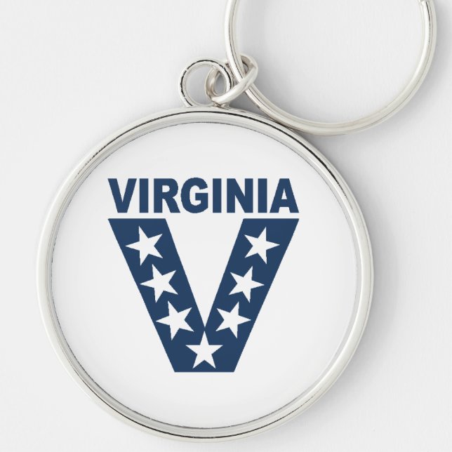 Chaveiro Porte-clés Premium VIRGINIA VICTOIRE (Frente)