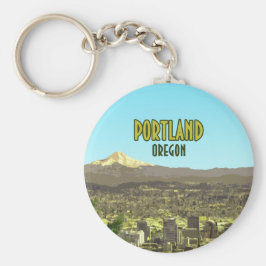 Chaveiro Portland Oregon Centro Mt. Hood Vintage