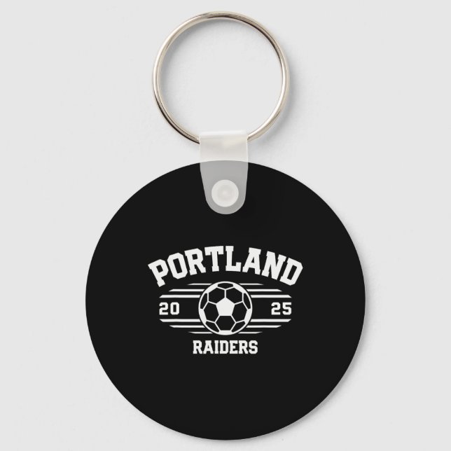 Chaveiro Portland Raiders Futebol Ll 2025  (Frente)
