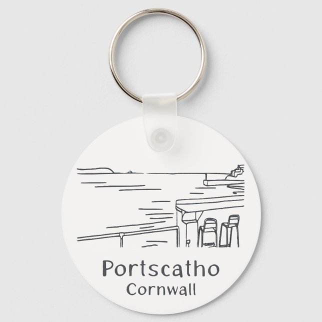 Chaveiro Portscatho Harbour Keyring (Frente)