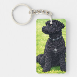 Chaveiro Portuguese Water Dogs Anime Keychain