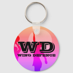 Chaveiro Posição Customisable do jogador do Netball