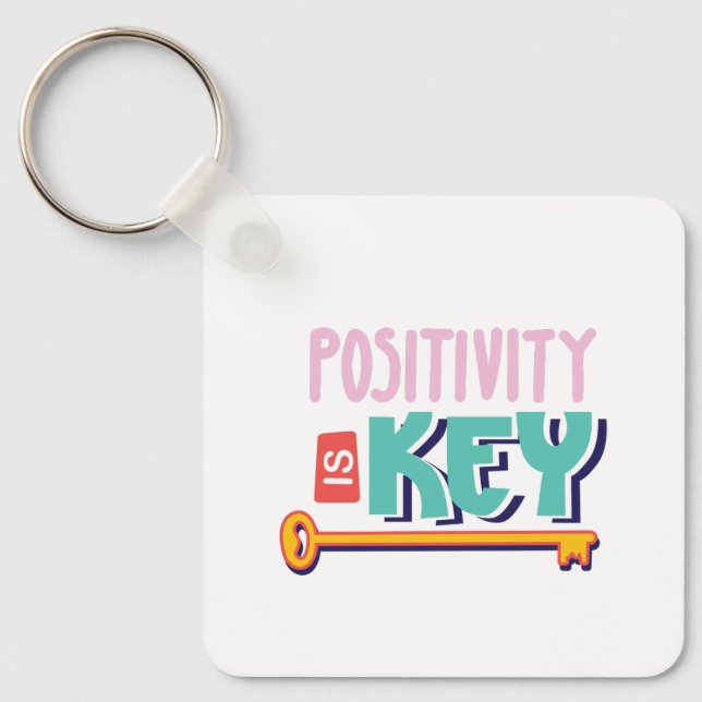 Chaveiro positivity is the key design  (Frente)