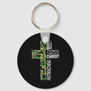 Chaveiro Posso fazer todas as coisas por meio de Cristo que