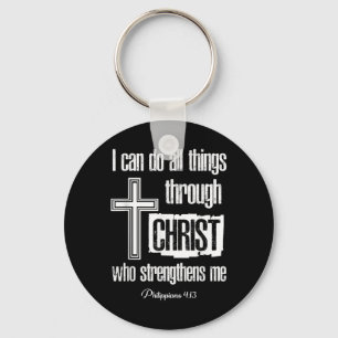 Chaveiro Posso fazer todas as coisas por meio de Cristo que