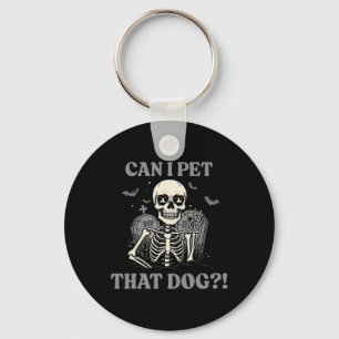Chaveiro Posso Pôr Aquele Cachorro Esqueleto De Halloween E