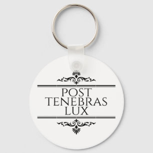 Chaveiro Post Tenebras Lux