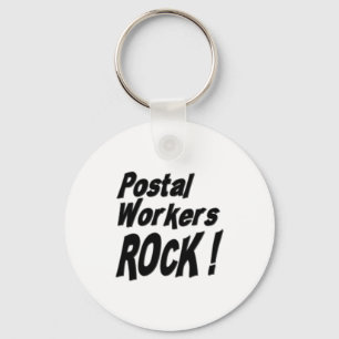 Chaveiro Postal Workers Rock! Keychain