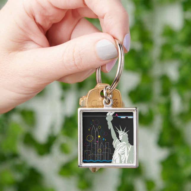 Chaveiro Poster de viagens Para Voar Northwest Airlines (Mão)