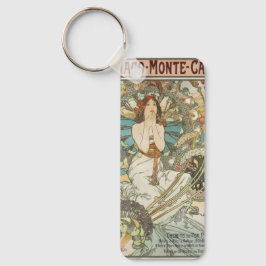 Chaveiro Poster de Vintage Mont-Carlo por Alphonse Mucha