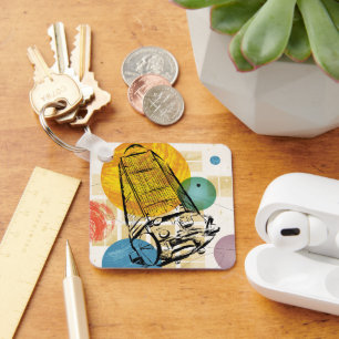 Chaveiro Poster do telescópio espacial Kepler.