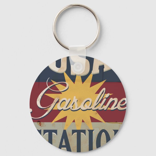 Chaveiro posto de gasolina dos eua (Frente)