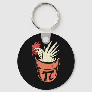 Chaveiro Pote De Frango Pi Engraçado Professor De Matemátic