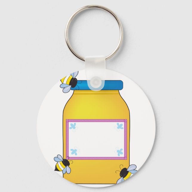 Chaveiro Pote de mel (Frente)