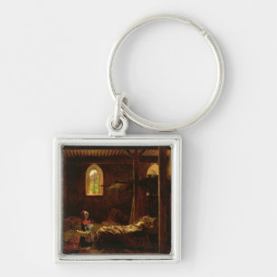 Chaveiro Pouca capa de equitação vermelha, c.1820