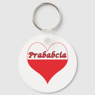 Chaveiro Prababcia Polonês Heart
