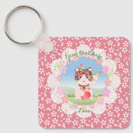 Chaveiro Praça Maneki Neko Lucky Luna