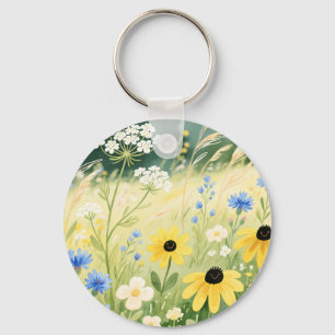 Chaveiro Prado Caprichoso de Flores Silvestres