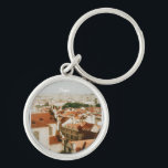 Chaveiro Prague Cityscape Souvenir<br><div class="desc">Sunny summer day in Prague</div>