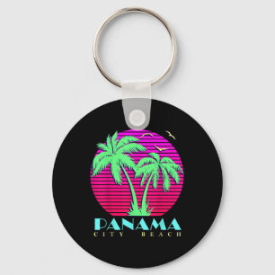 Chaveiro Praia da Cidade do Panamá Palmeiras dos Anos 80 Pô