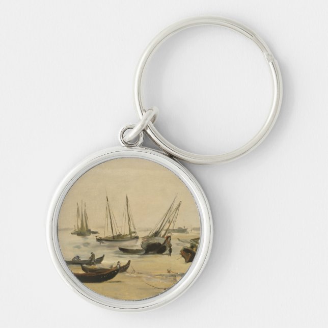Chaveiro Praia de Edouard Manet |, maré baixa (Frente)