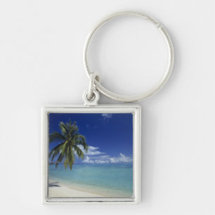 Chaveiro Praia de Matira na ilha de Bora Bora,