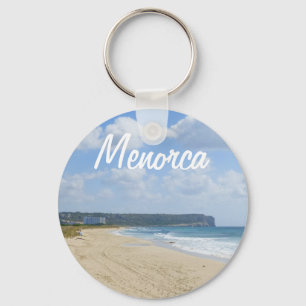 Chaveiro Praia de Menorca da lembrança de Bou do filho