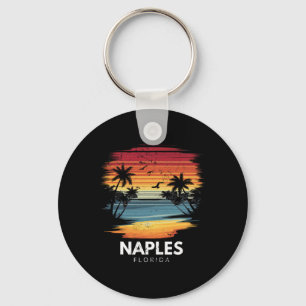Chaveiro Praia de Nápoles Flórida Prancha de Surfe Surf Vin
