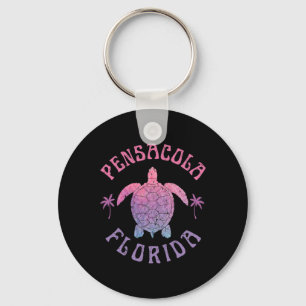 Chaveiro Praia de Pensacola Flórida Tartaruga Marinha Féria