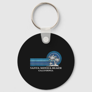 Chaveiro Praia de Santa Mônica Califórnia Família Férias de
