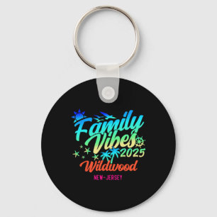 Chaveiro Praia de Wildwood Nova Jersey Vibrações Familiares