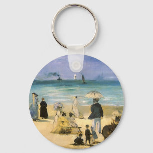 Chaveiro Praia em Boulogne de Edouard Manet, Arte Antigo