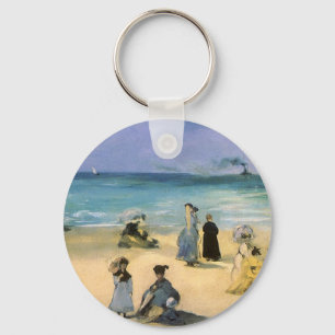 Chaveiro Praia em Boulogne de Edouard Manet, Arte Antigo