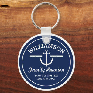 Chaveiro Praia náutica do cruzeiro da viagem da reunião d