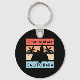 Chaveiro Praia Redondo Califórnia Surf Verão Férias Vint