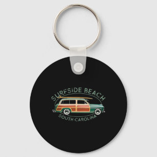 Chaveiro Praia Surfside Carolina do Sul Surf Desi Vintage