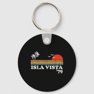 Chaveiro Praia Vintage Isla Vista Califórnia Surf Retro
