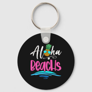 Chaveiro Praias Aloha Havaí Abacaxi Havaiano Fofa Praia