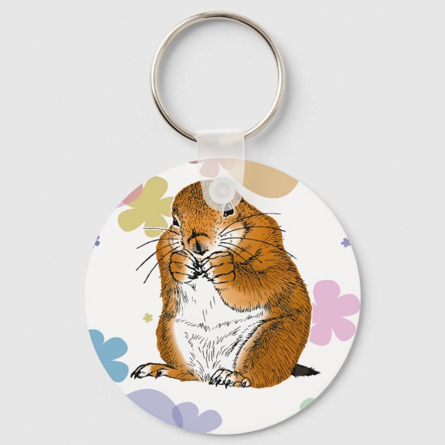 Chaveiro prairie dog which stands (Frente)