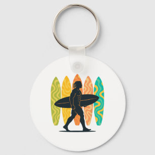 Chaveiro Pranchista de Verão Onda Surf Prancha de Surf Prai