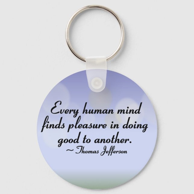 Chaveiro Prazer em fazer o bem por outro (Frente)