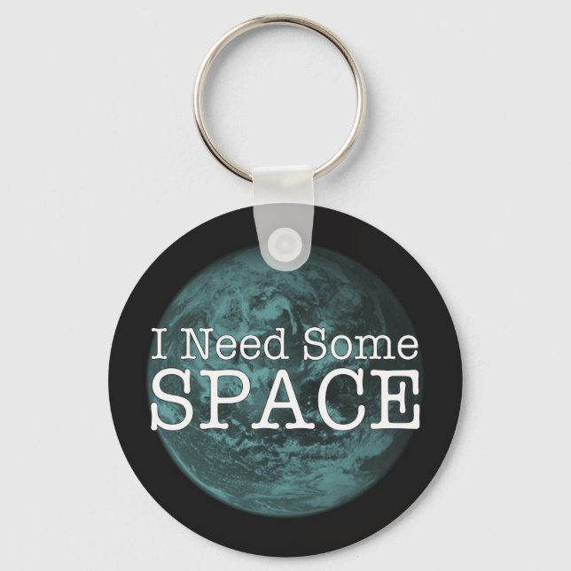 Chaveiro Preciso De Uma Cadeia De Chave Espacial (Frente)