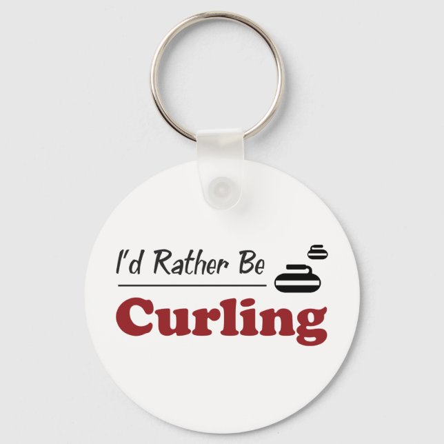 Chaveiro Preferencialmente Be Curling (Frente)