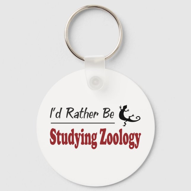Chaveiro Preferencialmentes Estudam Zoologia (Frente)
