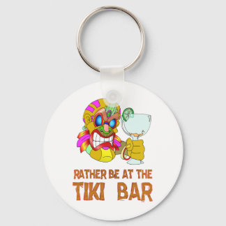 Chaveiro Preferencialmentes na Máscara TIKI do Bar Tiki