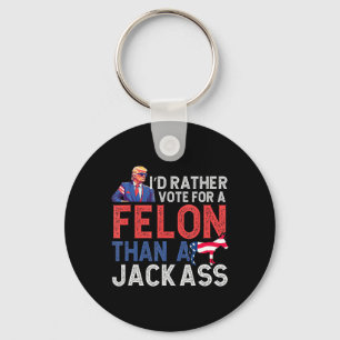 Chaveiro Preferencialmentes Votam Por Um Felon Que Um Jack