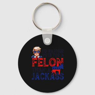Chaveiro Preferencialmentes Votam Por Um Felon Que Um Jack 